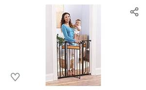 lot 4569 image: Regalo Home Accents Extra Tall and Wide Baby Gate