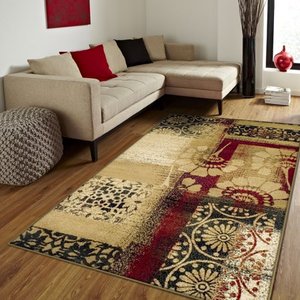 lot 4585 image: Impressions Waylon Modern Floral Indoor Area Rug