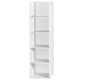 lot 4608 image: HODEDAH IMPORT HID25 White Bookcase