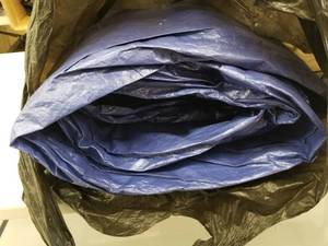 lot 4612 image: Blue Tarp Unknown Size