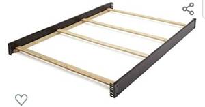 lot 4622 image: Delta Children Full Size Conversion Rails, Chocolate