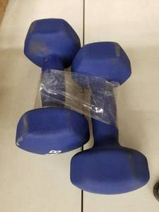 lot 4628 image: Pair Of 10lb Dumbbells