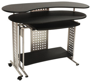 lot 4664 image: Comfort Products 50-100705 Regallo Expandable l Computer Desk