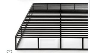 lot 4666 image: Zinus Quick Snap Standing Mattress Foundation, Platform Bed, No Box Spring