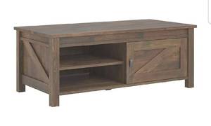lot 4672 image: Ameriwood Home Farmington Coffee Table, Rustic