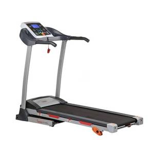 lot 4705 image: Sunny Health Fitness Foldable Motorized Treadmill wManual Incline - SF-T4400