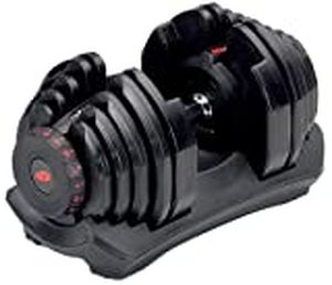 lot 4737 image: Bowflex SelectTech 1090 Adjustable Dumbbell, Single