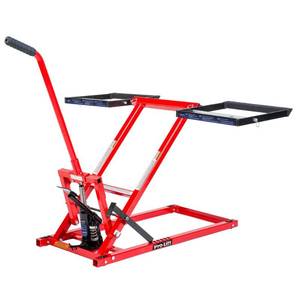 lot 4752 image: Pro Lift Lawn Mower Jack Lift with 350 Lbs Capacity for Tractors and Zero Turn Lawn Mowers