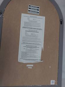 lot 4800 image: grey arched mirror doorway