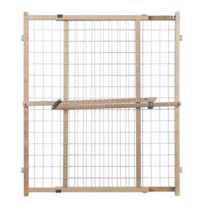 lot 4804 image: North States Industries Supergate Extra Wide Wire Mesh Gate