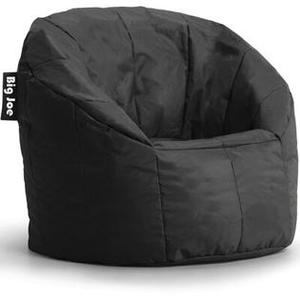 lot 4822 image: Big Joe Milano Bean Bag Chair, Stretch Limo Black Smartmax