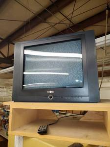 lot 135 image: 18 insignia television with stand and remote