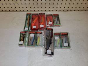 lot 149 image: 11 assorted Rapala Lures