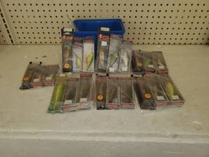 lot 164 image: 21 assorted lures 14 Rapalas