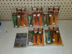 lot 167 image: 15 assorted lures basswalleyepike Rapala Bomber