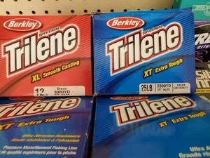 lot 180 image: Berkley Xt3025-22 25 Lb Trilene Xt Monofilament Line 3000yd Low-vis-green AND MORE