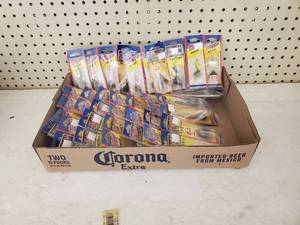 lot 192 image: Huge lot assorted Mepps Aglia Spinners with Treble Hook 40ct
