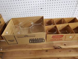 lot 211 image: Coleman Lantern Globes