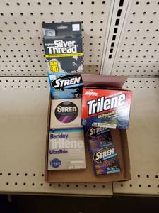 lot 227 image: Line lot 30lb Trilene and More