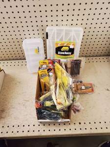 lot 251 image: Variety box tackle box filler and tackle boxes