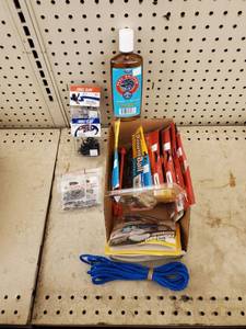 lot 255 image: Hooks - weights - Soft bait - hook remover and more