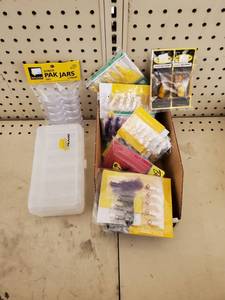 lot 259 image: Pan fish lures - Plano Box - Pak Jars and Jigs