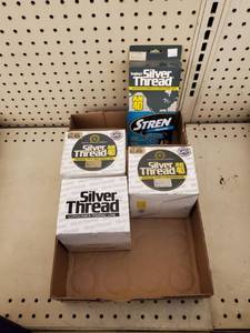 lot 274 image: 3 Silver Thread Copolymer line 2 and 4 lb plus 2 more