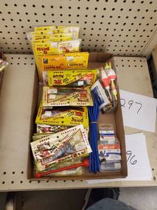 lot 297 image: Jigs - Rigs -  Hooks - Bobbers - Soft baits and more