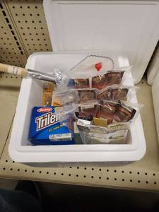 lot 311 image: 15qt cooler Rapala  Bomber - Storm lures - 17lb line and more