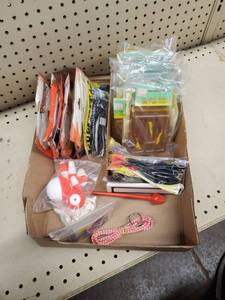 lot 321 image: Soft baits - Jigs - Bullet weights and more