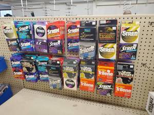 lot 334 image: HUGE lot of assorted line 2-20 lb test