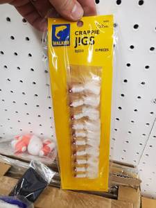 lot 347 image: 3 cases plus extra Crappiepanfish Jigs, Maribou, 10ct, New, Free Shipping