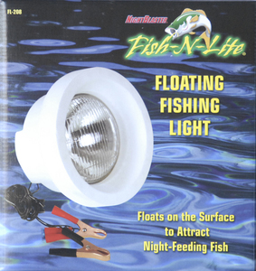 lot 357 image: NightBlaster Floating Fish-N-Lite with tons of tackle