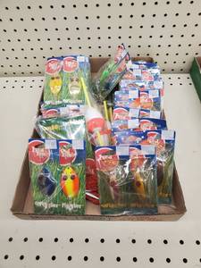 lot 430 image: Red Eye Wigglers 12 oz assorted colors