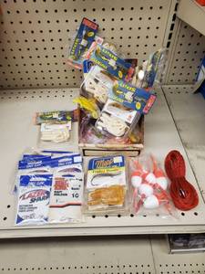 lot 458 image: Soft bait -spoons - Hooks and do it yourself Components