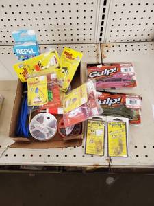 lot 517 image: Soft bait - Do it yourself components - Weights - Hooks