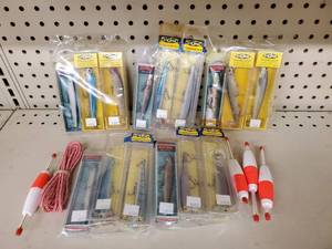 lot 533 image: Rapala - Storm lot 2-6 ft depth on these