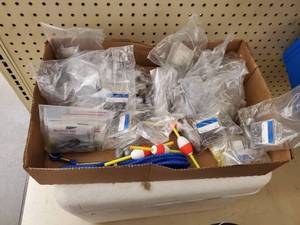 lot 542 image: Bullet weights - Bullet Jigs - Sinkers- pinch weights 20-25 lbs