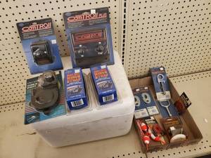 lot 560 image: Marine Hardware Boat Light - Cargo Straps and more