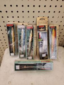 lot 570 image: Large Rapala and SeaBee lures