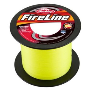 lot 677 image: Berkley Fireline Fused Original Superline 1500 Yd spool(208-Pound,Flame Green)