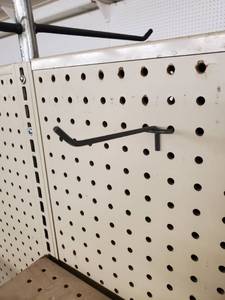 lot 43 image: 4 peg board hooks HUGE LOT