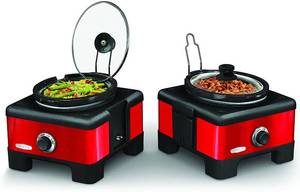 lot 8020 image: BELLA 13972 Connectable Entertaining Slow Cooker System