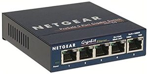 lot 8048 image: NETGEAR ProSafe GS105 Ethernet Switch - 5 x 101001000Base-T (104980)