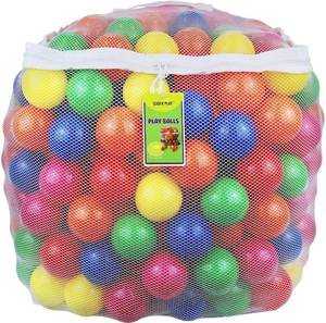 lot 8062 image: Click N Play Pack of 100 Phthalate Free BPA Free Crush Proof Plastic Bal