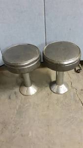 lot 1292 image: 2 ice cream parlor chairs