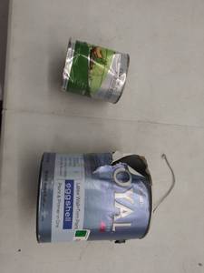 lot 1932 image: two cans of paint & primer miscellaneous