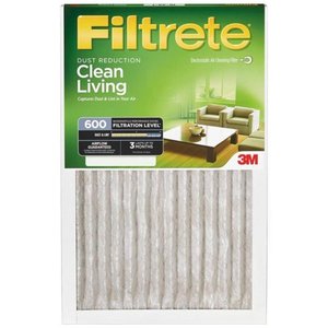 lot 1938 image: Filtrete Clean Living 600 Filters by 3M
