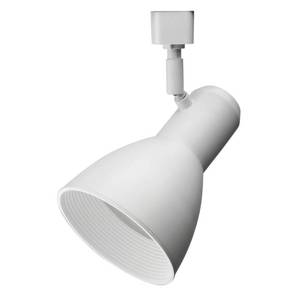 lot 8918 image: Lithonia Lighting LTHSTBF BR30 MW M4 Step Baffle Track Head, Matte White,