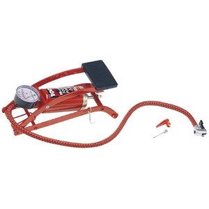 lot 8956 image: Custom Accessories 57777 Air Master Compact Foot Pump with Gauge